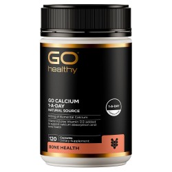 GO Healthy 高之源 一天一粒钙胶囊 维生素K2维生素D3 120粒 保质期:2028.1 GO Healthy 高之源 一天一粒钙胶囊 维生素K2维生素D3 120粒 保质期:2028.1